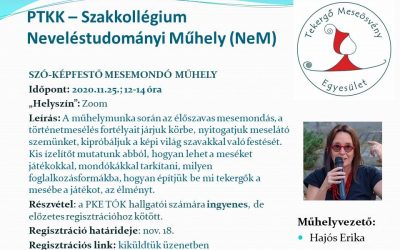 Szó-képfestő mesemondó műhely